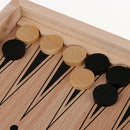 Portable Travel Games Chess & Checkers & Backgammon 3 in 1 Set Without Magnetic