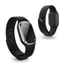 Ultrasonic Mosquito Repellent Bracelet Anti Pest Insect for Kids (Black)