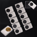 Acrylic Coin Holder Protector Collection Box Coin Storage Box CaseLJ