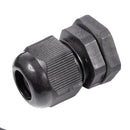 50 x Black Plastic Waterproof Connector PG11 5-10mm Diameter Cable Gland