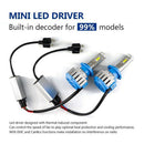 2x Car H7 Canbus LED Lamp Headlight Kit Cool White 40W 8000LM Beam Bulbs 6000KME