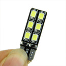 Fine Car LED Light Error Free CANBUS T10 2W W5W 194 168 2825 2821 12-SMD gau