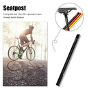Folding Bike Seat Tube CNC Lightweight Litepro Ultralight Seatpost (Black) A