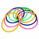 10X Child Kids Plastic Toss Rings Circle Hoopla Game 5.1" Throw to D9Q3 S0D Y1N7
