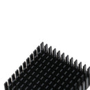 2pcs 40x40x11mm black aluminium heatsink chip thermal conductive bloME