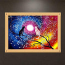 5D DIY Full Drill Diamond Painting Cats Tree Cross Stitch Embroidery Kit
