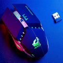 Ziyou Lang Mouse Raton 2.4Ghz Wireless Led Mute Rechargeable Usb Gaming Com