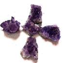 1pc Natural Amethyst Geode Crystal Quartz Amethyst Mineral Specimen Cluster E5U4