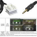 3.5mm 6000 CD AUX In Input Adapter Cables for Ford Focus C-MAX Mondeo Fiest N9G2