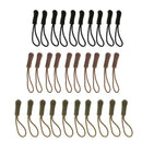 30Pcs Zip Puller Zipper Pull Replacement Slider for Tent Cloth Backpack 40mm