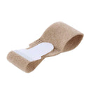 1pc Polyester Velvet Toe Overlapping Separator Hallux Valgus Corrector Tool