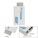 Portable Wii to HDMI Wii2HDMI Full HD Converter Audio Output Adapter for PC HDTV