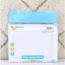 100Sheet Disposable Baby Bamboo Nappy Liner/Insert for Modern Cloth Nappy/Diaper