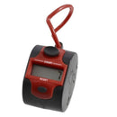 Round Red Black Plastic 5 Number Golf Digital Hand Tally Clicker Counter N2H4