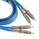 Dual RCA to RCA Audio Video AV Cord for HDTV DVD VCR Stereo Cable 2meter