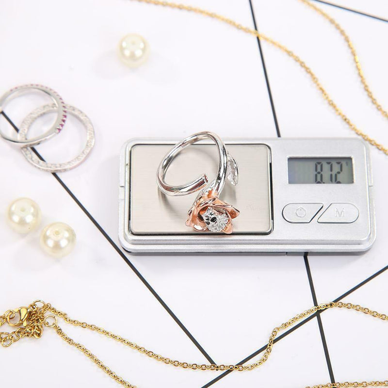 Portable Palm Jewelry Pocket Scale Digital Electronic with LCD Backlight