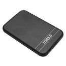 2.5 inch SATA 2 to USB3.0 HDD SSD Case External Hard Disk Enclosure (Black)