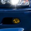 01-06 For-Bmw E46 For-Bmw E39 Yellow Lens Pair Bumper Fog Light Lamp Replac