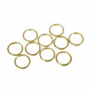 10pcs 35 mm Metal Key Rings Chain Bag Charms Clasp Loop Findings DIY S5L8
