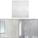 Transparent Shower Curtain 180*200cm EVA Waterproof Bathroom Home Bath Shower