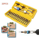 20pcs Set Half Time Drill High Speed Driver Screwdriver Head Bits Tools Durable
