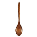 Home Restaurant Kitchen Tool Non Slip Soup Porridge Wooden Spoon Brown