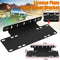 1Pcs Front Bumper License Plate Mounting Bracket for Truck Off-Road SUV 4X4 Q7W5