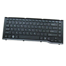 Replacement English Layout Keyboard Black Frame for Fujitsu LH522 LH532 Laptop