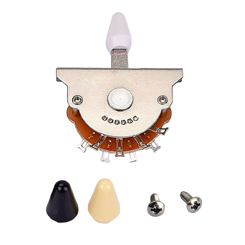 1 Set 5 Way Lever Pickup Selector Switch Toggle for Bass Guitar Replacement