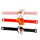 1PC Portable Alpaca Sillicone Soap Bracelet Wristband Hand Dispenser Hand BSEAU