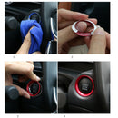 1pc Replacement Engine Start Key Push Button Ring Trim Alloy For Mazda CX-4/CX-5