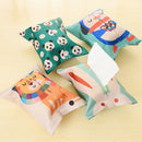Cute Portable Tissue Towels Pumping Paper Box Travel Pouch Paper Cotton BagsME