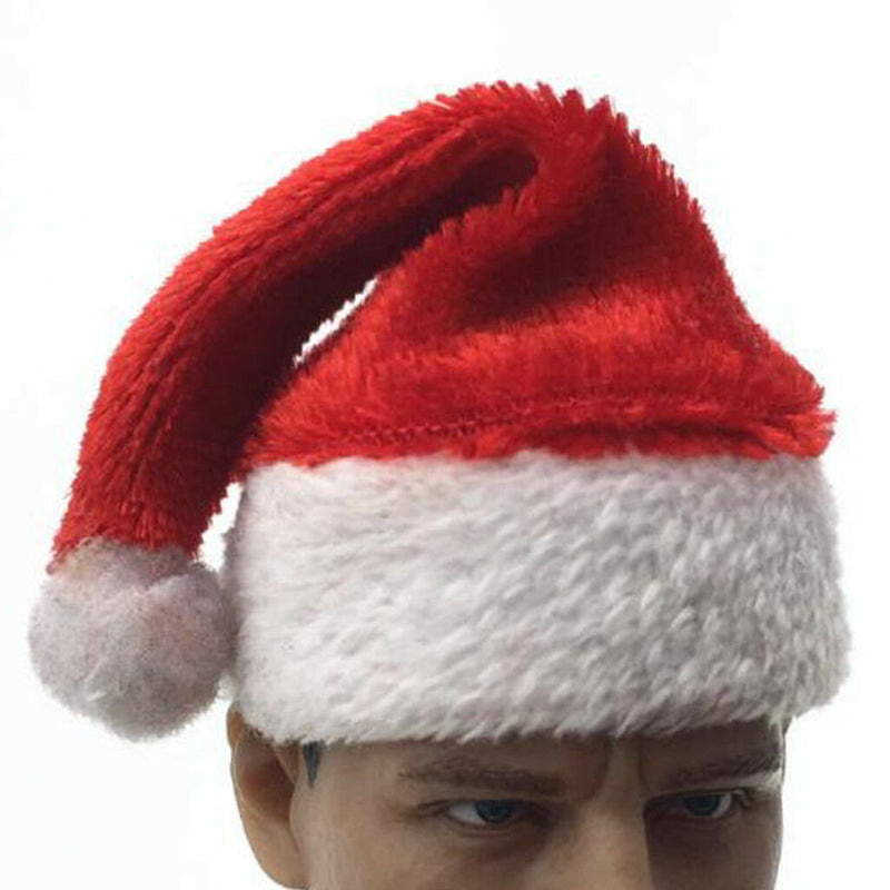 1/6 Christmas Hat Santa Cap for 12'' Phicen/Kumik/CY Girls Male/Female Body