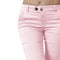 Women Basic Solid Capri Leggings Soft Skinny Trousers Pencil Pants,Pink M G7L3