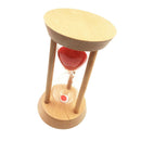 Home Decoration Wood Hourglass Sandglass Sand Timer Clock Ornament 20 Min