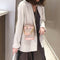 Women'S Bucket Summer Handbag New Korean Fashion Chain Small Round Bag Stit M6U5