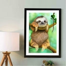 5D DIY Full Drill Diamond Painting Cute Sloth Cross Stitch Embroidery Kits