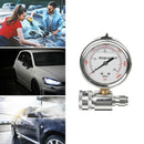 Stainless Steel Pressure Washer Pressure Gauge 6000PSI/40MPa 3/8in Fitting A