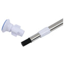 Stainless Steel Round Head Extendable Telescopic Tension Shower Curtain Rod C7G8