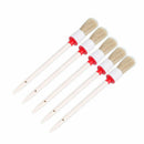 5pc Set Auto Detailing Brush Kit Wildschwein Haar Fahrzeug Auto Innenraum RWM