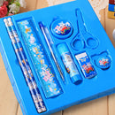 9in1 Learn Stationery Box Set Pencil Eraser Ruler Sharpener Kids Students Gift