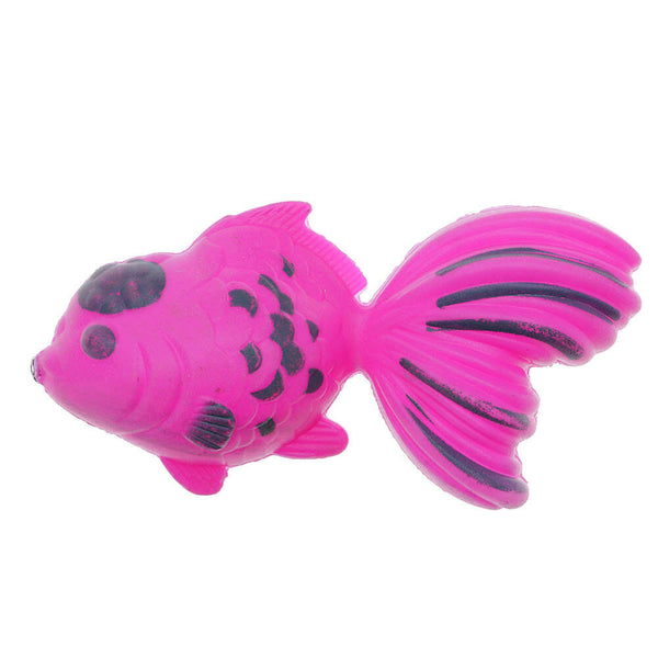 10Pcs/Pack Plastic Floating Fish Bath Pool Animal Figures Party Kids Toys Gift
