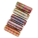 5pcs 150D Rainbow Sewing Machine Thread Hand Embroidery Thread Spools