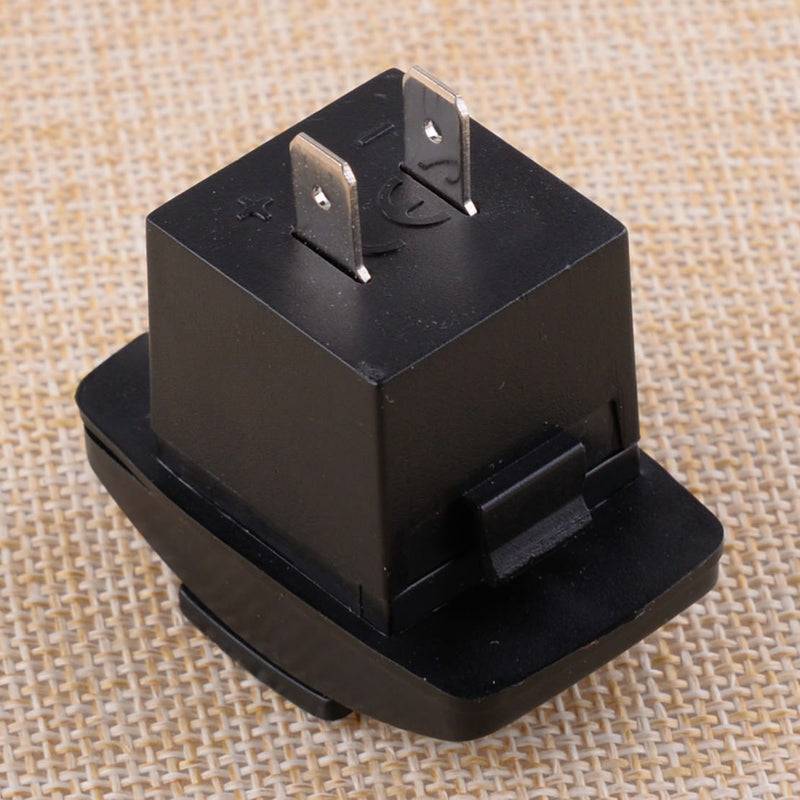 Car Dual USB Charger Blue LED Backlit Rocker Switch Waterproof UTV Boat 12V-24V