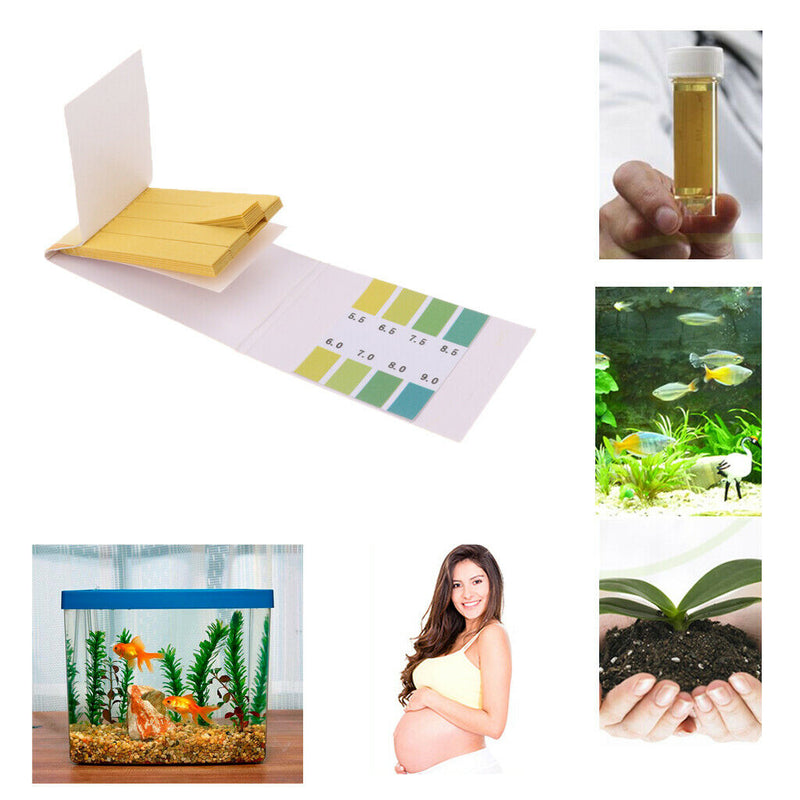 20 Pack, pH Test Strips, Universal 5.5-9.0 Scale, Made of Premium Litmus Paper,