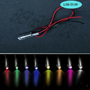 4Pcs Led Light Source Illuminator Car Ceiling Fiber Optic Light Red & White