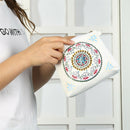 Shiny Mandala 5D Diamond Painting DIY Chain Bag PU Leather Purse Women Handbag