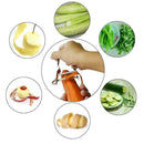 Stainless Steel Carrot Potato Fruit Peeler Vegetable Grater Kitchen Cooking P1B7