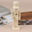 Wooden Walnut Soldier Merry Christmas Decor for Home Xmas Gift for Kids   OZ