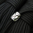 1PC Paracord Beads Metal Charms for Paracord Bracelet Braided Parts DIY Penda JR